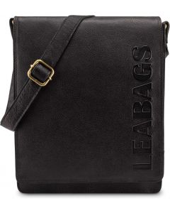 Classic Leather Messenger Bag